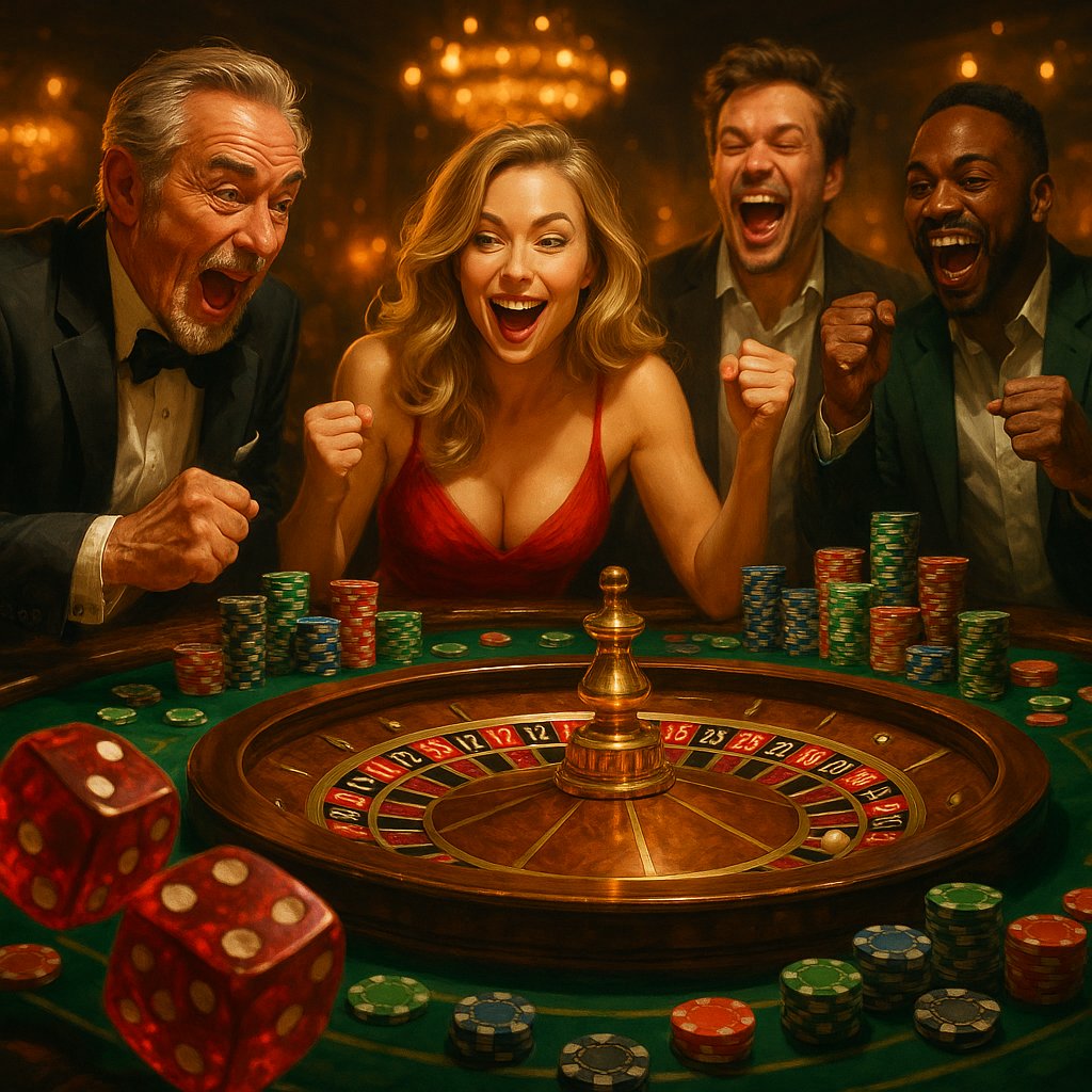 Casino Hold'em dealer table with live video stream on mobile phone